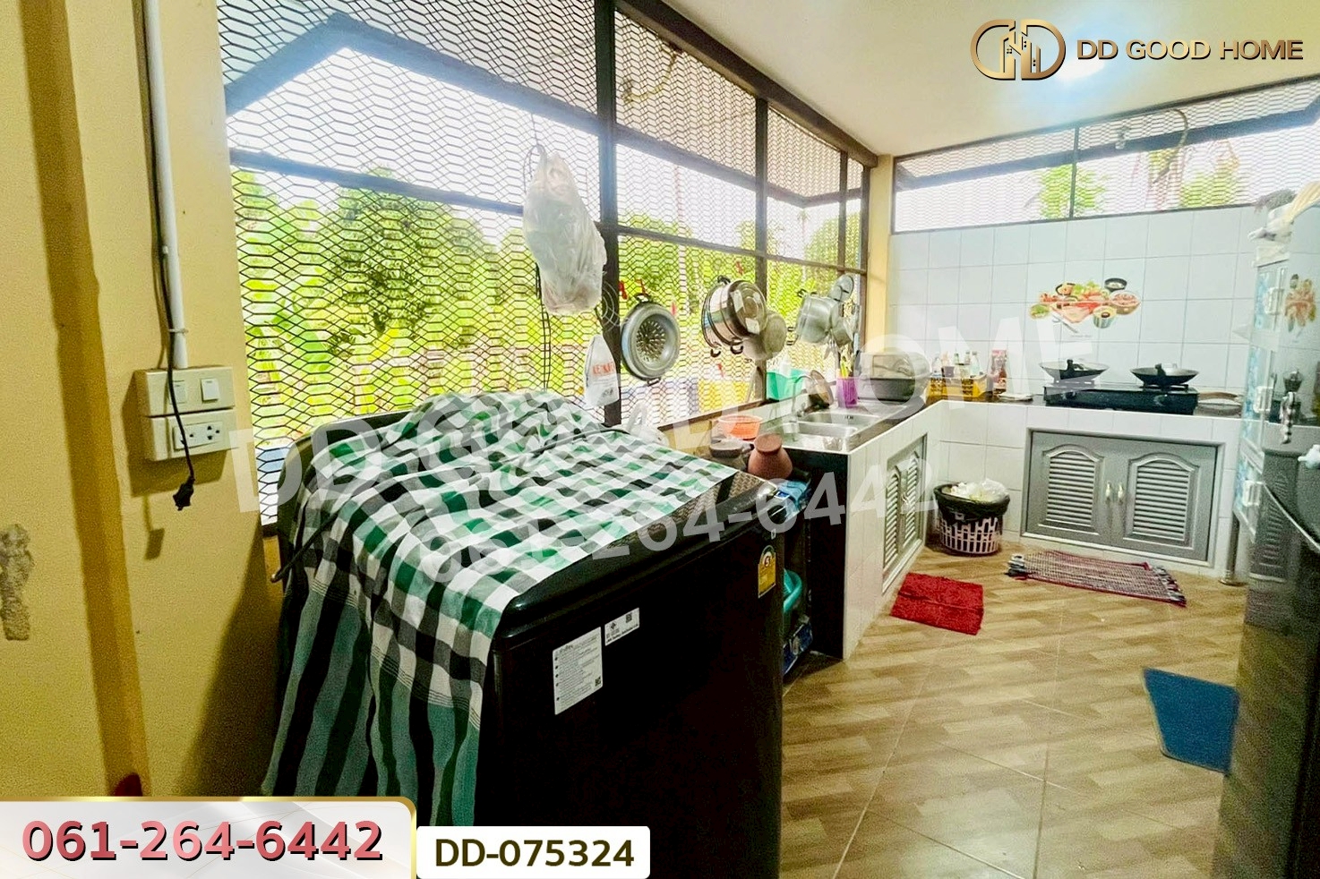 DD-075324 บ้านเดี่ยว หนองขาม ศรีราชา ชลบุรี ใกล้สนามบินหนองค้อ